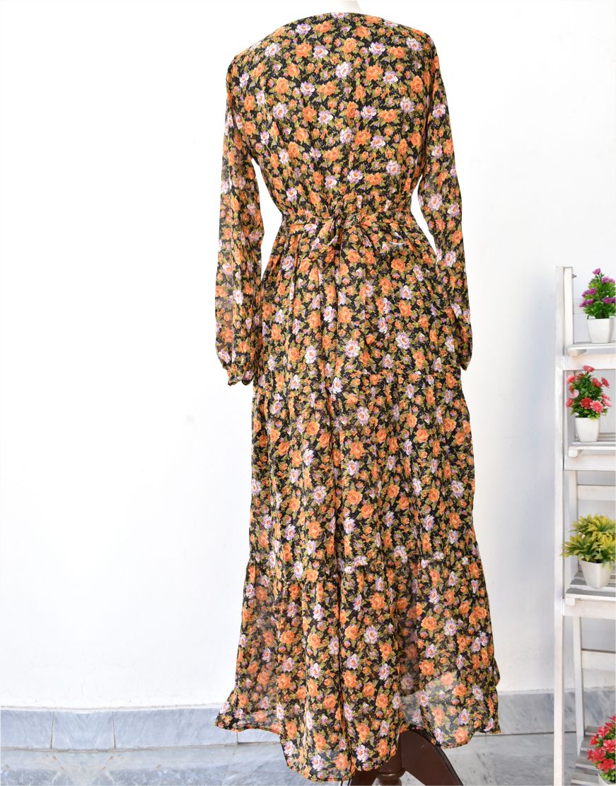 Printed Maxi With Lining