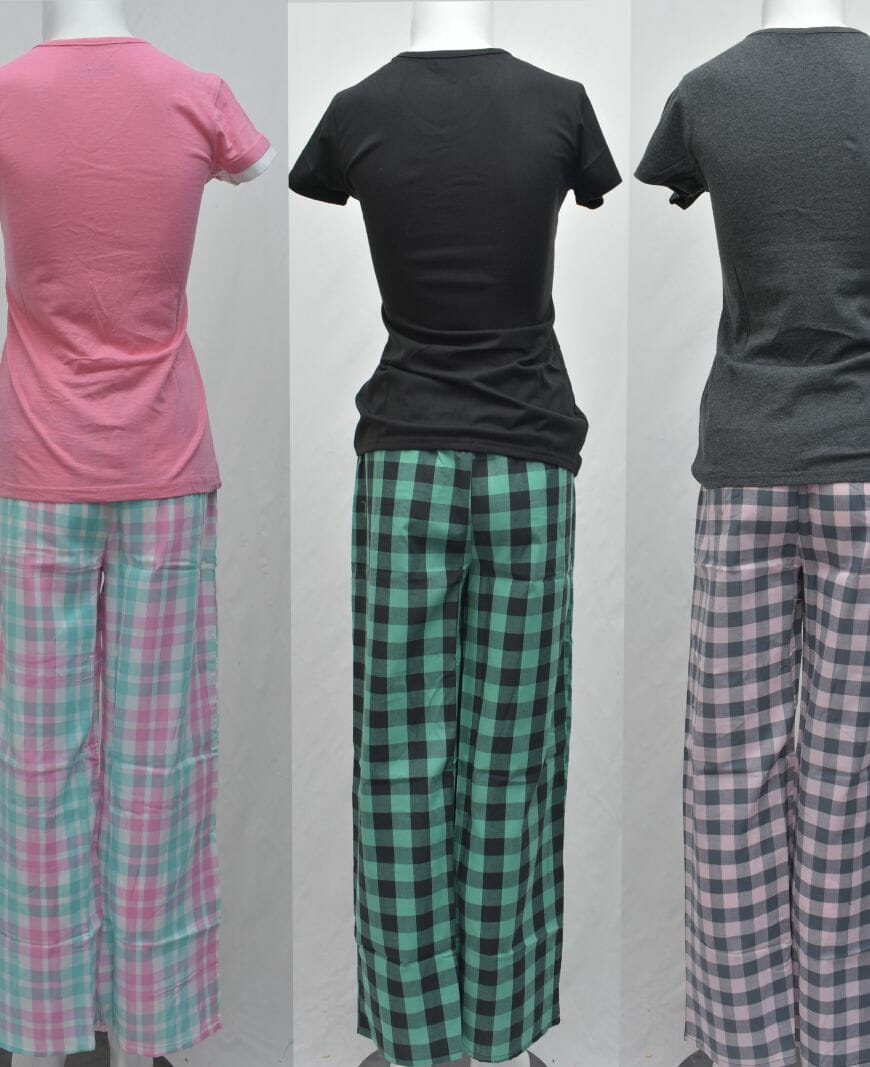 Check Pyjama Set