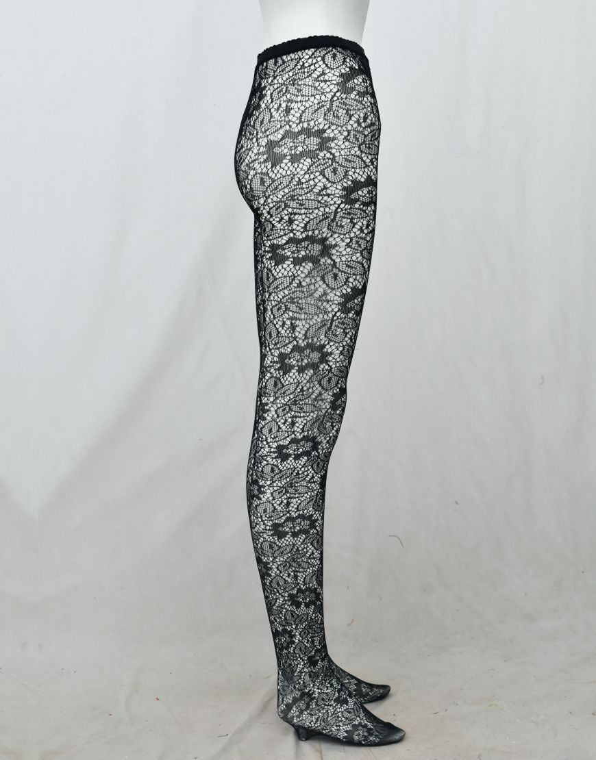 Floral Leg Stocking SG10