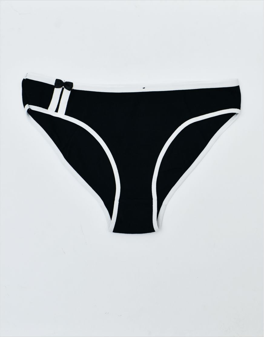 Low Waist Modern Stretchable Cotton Bikini Brief Panty (Waist: 26" to 38")