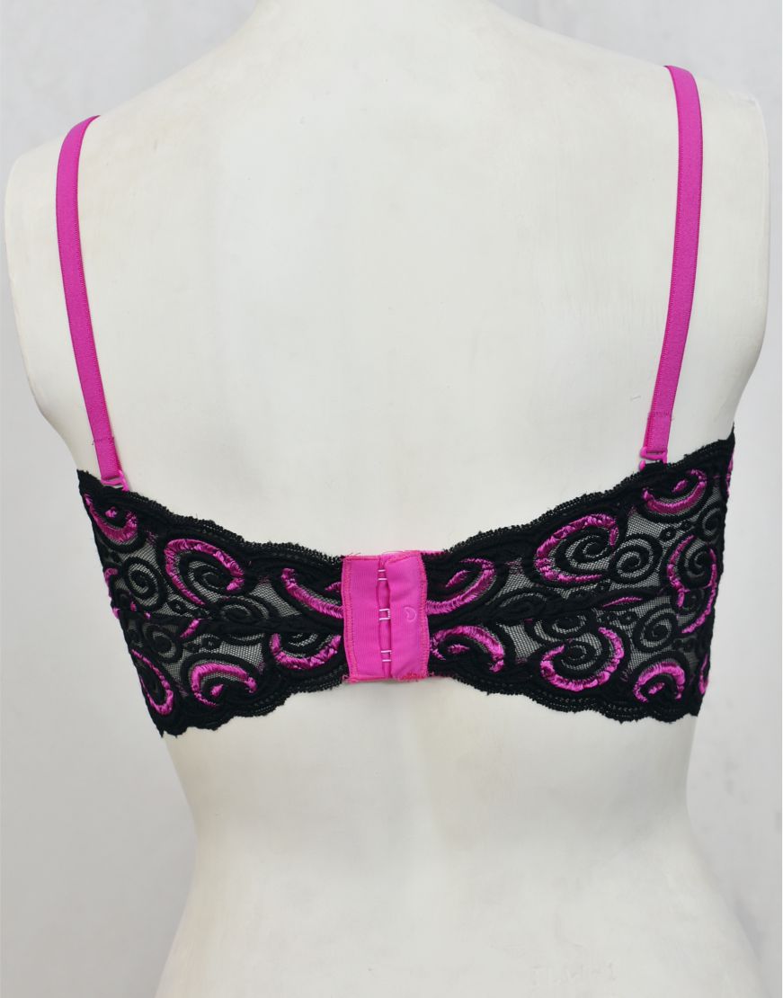Tube Top Bra with Removable Straps and Pads