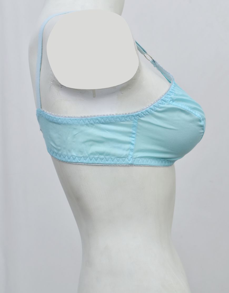 Pack of 3 Soft Fabric Bras (Non-Padded, Non Wired) –