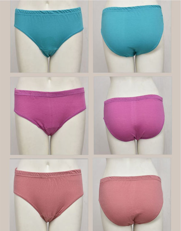 Pack of 3 Cotton Stretchable Panties CB47