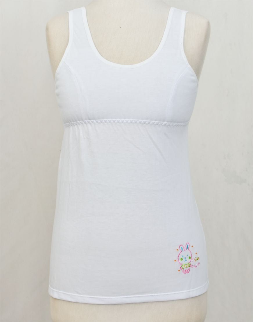 School-Going Girls Light Padded Camisole CL17