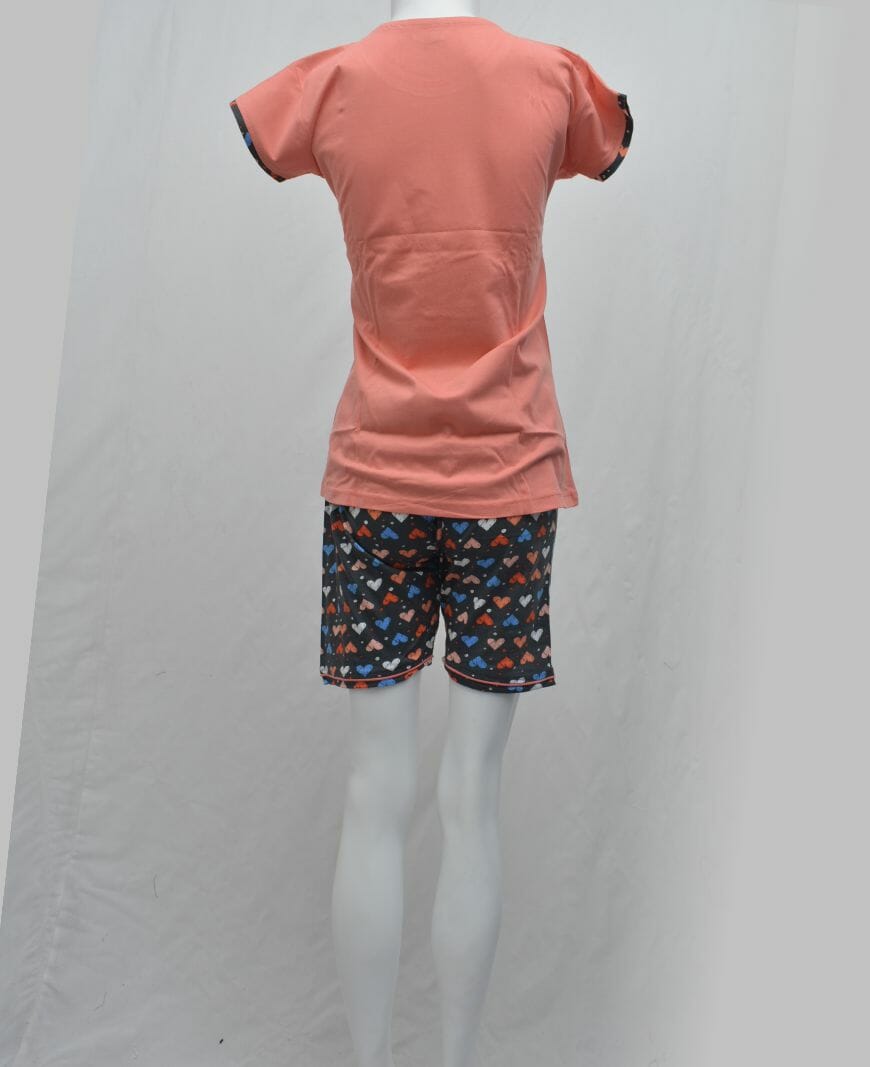 3 pcs Lucky Capri Set (Tshirt, Capri, & Shorts)