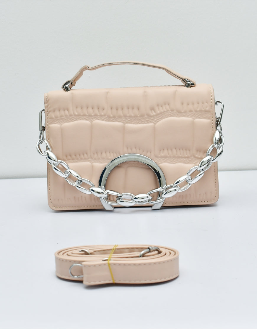 She-Boss Handbag with Chain and Strap